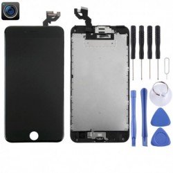 iPhone 6s Plus (Black) LCD Screen and Digitizer Full Assembly with Front Camera